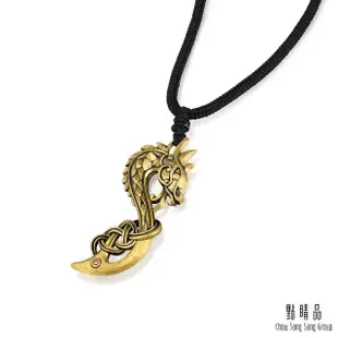 【點睛品】永恆神龍 黃金項鍊_計價黃金