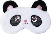 Royal Hong Beauty Cute Downy Eye Mask for Sleeping, Eye Covers for sleeping in Travel & Nap, Sleep Masks for Women & Kids, Sleep Mask, Lightweight Soft Blindfold, Pressure Relief Night Mask-Panda