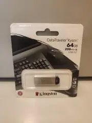 Sealed NEW Kingston 64GB Data Traveler Kyson USB 3.2 Flash Drive Metal Drive