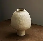 Smiletag Ceramic Vase, Farmhouse Decor, Home Decorative Vase, Wabi-Sabi Home Decor, Boho Decor Vases for Living Room, Kitchen, Bedroom, Office, Shelf Centerpiece Table Decorations