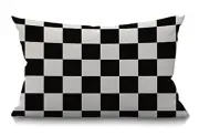 Checkerboard Decorative Throw Pillow Cover Case Geometric Checkered Plaid