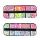 Glitter Nails Art Sequins,Nails Art Glitter Flakes Designs Glitter Slices