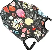 [DEARMAMY] Travel Luggage Cover Protector Washable Spandex Baggage Cover for Suitcase Stylish Dustproof Suitcase Protector for Family Travel