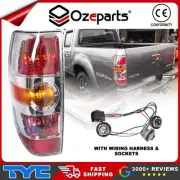 TYC LH Left Tail Light Rear Lamp + Wirings For Mazda BT50 BT-50 Ute UN 08~11 (for: Mazda)