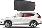 Genuine SNAPSHADES Car Rear Window Shades for Nissan X-Trail 3rd Gen | Rogue 2nd Gen (T32; 2013-2022)