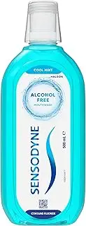 Sensodyne Alcohol Free Mouthwash Cool Mint, 500 milliliters