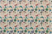 EDIBLE PATTERNED RICE WAFER PAPER ALICE IN WONDERLAND CAKE WRAP FRILL 2