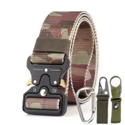 3.8cm Men Tactical Belt Army Fans Outdoor Training Belt - Jungle camouflage