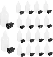 Veemoon 50pcs Portable Leakproof Containers for Liquid Medicine Essential Oils and Ink for Travel and Home Use