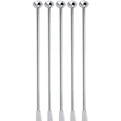 5 Pcs Reusable Swizzle Sticks Coffee Stirrers Beverage Stir Sticks2355
