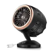 350w Space Usb Powered Heater Fan Portable Fan Fast Heating Thermostat Home