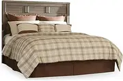 Ashley Furniture Signature Design - Juararo Panel Headboard - Vintage Style Bed Set - Component Piece - Headboard Only - Queen Size - Dark Brown