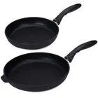 NEW Swiss Diamond XD Classic Induction Frypan Set 2pce