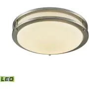Thomas Lighting CL782012 Clarion Flush Mount Brushed Nickel