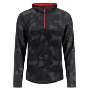Simms Solarflex Men's Wind Hoodie - Regiment Camo Carbon - Size Large - NEW!