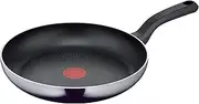 Tefal Resist D52606 Frying Pan 28 cm Aluminium Induction Pan, Thermal Signal at Ideal Frying Temperature, Particularly Robust, Non-Stick Coating, Easy Cleaning, Suitable for All Hob Types