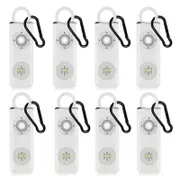 Personal Safety Alarm Rechargeable with Flashlight - 8pack