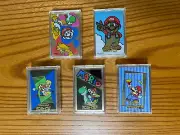 5 Decks : Rare Nintendo Playing Cards (P Transparent) - Super Mario - Sealed New