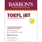 BARRON’S TOEFL IBT INTERNET-BASED TEST. 17/E (W/8 ONLINE PRACTICE TESTS)[88折]11100938072 TAAZE讀冊生活網路書店