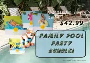 Family Pool Party Water Toys Bundle: