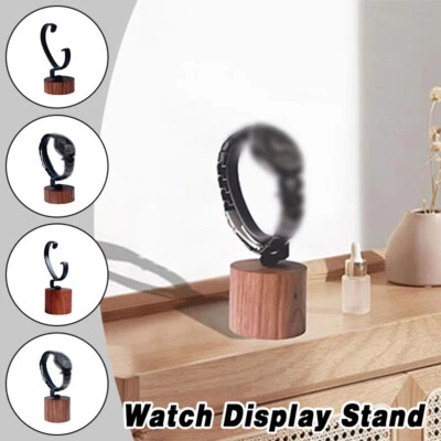 Watch Display Stand Wood Base Pocket Watch Stand Bangle Holder Showcase Sale