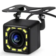 Car Rear View Camera Backup Reverse Camera HD 170° Wide Angle 12 LED Night Vi...