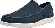 [Canven] Mens Canvas Shoes Slip On Loafers Deck Shoes Walking Lightweight Causal Slip-ons