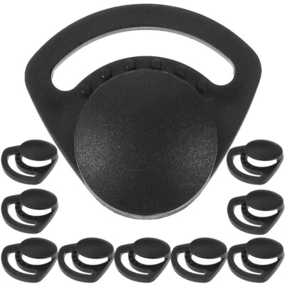 10 Pcs Safety Helmet Buckle Chin Strap Hard Hat Accessories Clasp