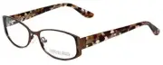 Corinne McCormack Designer Reading Glasses Murray Hill Brown Marble Mosaic +1.25