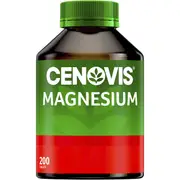 Cenovis Magnesium Tablets Muscle Health Supplement 200 pack