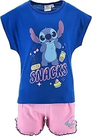 [Disney] Lilo and Stitch Girls' T-Shirt and Shorts