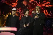 Coldplay members Jonny Buckland Guy Berryman Will Champion Chris M- Old Photo