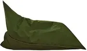 Waterproof Bean Bag Chair Sofa No Fillers - Outdoor & Pool Bean Bag, Giant & Oversized Lounger Garden Beach Swimming Pool Floating Beanbag Pouf Chair Oxford Kids Adults(Ink Green,100x145cm-cover)