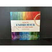 Quarry Learn How to Embroider How-To Kit - New Open Box