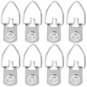 100 Pcs D D-shaped Picture Hook Hanging Hardware for Frames