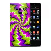 Skins Decal Wrap for Samsung Note 9 - Psychedelic Moving Swirls