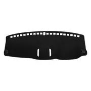 Tailored Car Accessories Suede Dashmat 100 Black to suit Ford Ranger / Everest PX2/PX3 09/15 - 07/22 - 91F SB