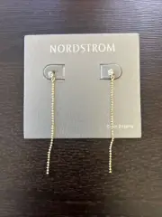 Nordstrom Stud Earrings Cubic Zirconia In Gold