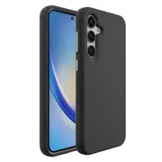For Samsung Galaxy A35 Case Armour Protective Strong Cover Black