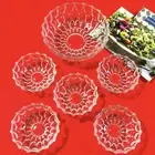 Hoya Crystal Salad Set Glass Tableware Design Retro