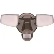 (2)-Halo Bronze Motion Activated 23.9W LED Floodlight Fixture. ESF2A4MB