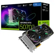 PNY VCG5070T16TFXXPB1 O GeForce RTX 5070 Ti ARGB EPIC-X RGB OC Triple Fan 16G Graphics Card