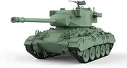 LF87513 1/87 HO Scale Railway Military Model Kit US M24E2 Super Chaffee Light Hell Buggy