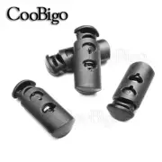 Cord Lock Stopper Toggle Clip Outdoor Camp Bag Backpack Shock Cord Rope Parts