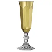 Mario Luca Giusti Dolce Vita Champagne Flutes Gold Set of 6