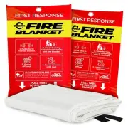Mart Cobra Emergency Fire Blanket for Home and Kitchen - 2 Pack - Fire Blanke...