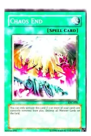 A098 YUGIOH SPELL CARDS CHAOS END IOC-036