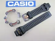 Casio G-Shock GBD-H1000-1A4 GBDH1000 black gray resin watch band bezel set
