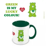 Care Bears Green Is My Lucky Colour Inner Two Tone Mug Green/White One Size