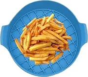 Silicone Air Fryer Liners - Heat-Resistant Air Fryer Tray Air Fryer Basket Liner | Round Air Fryer Accessories Air Fryer Silicone Liner for Air Fryers Ovens Microwaves